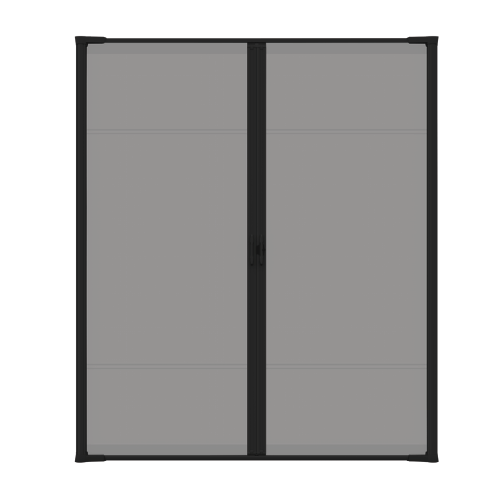 Brisa Retractable Screens 36X78 Black Double Door - BRISA 7722-78 BLK